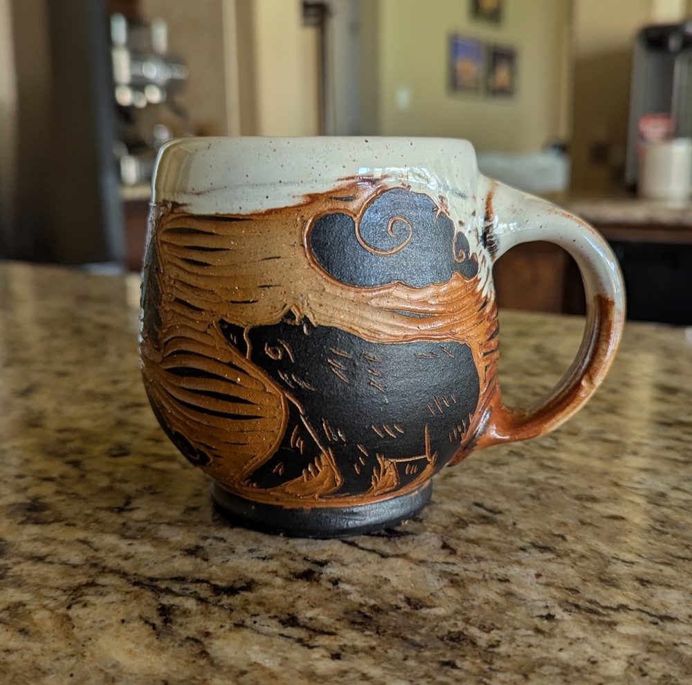 Pitch Pine Pottery - 18oz Bear Mug